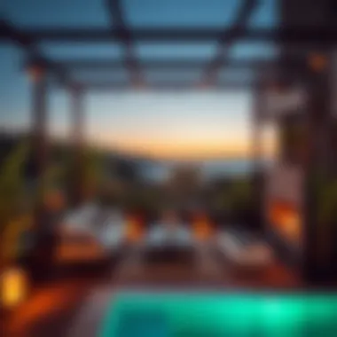 A tranquil outdoor space free from mosquitoes