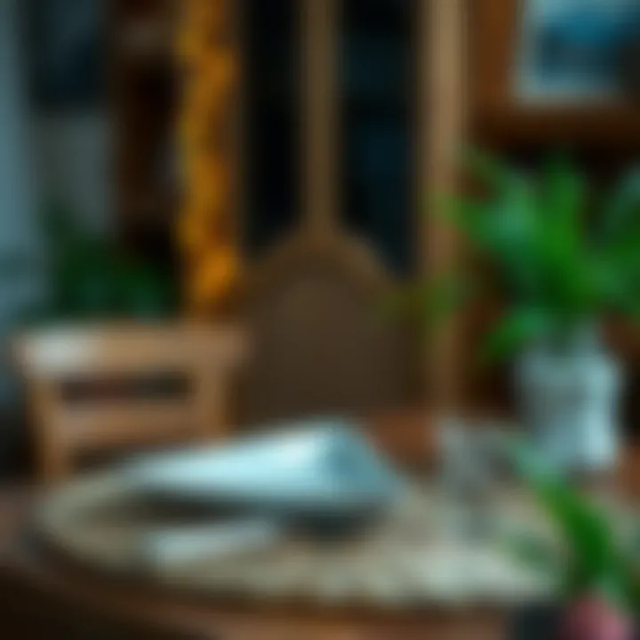 Unique Wooden Placemat Style Unique wooden placemat style