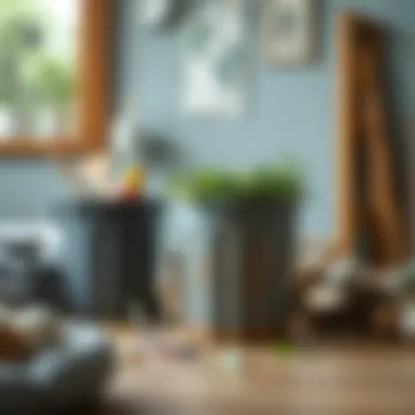 Home-based sustainable recycling practices demonstrated