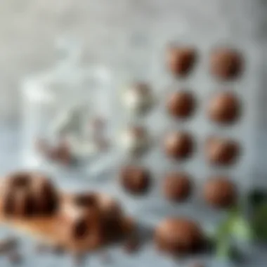 Creative molds for chocolate shaping