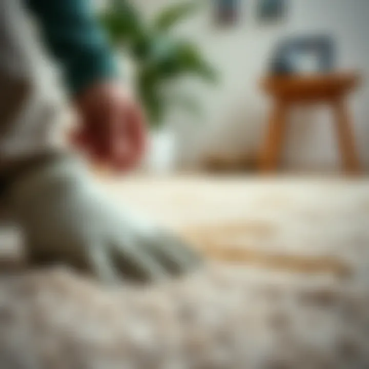 Different techniques for various carpet types