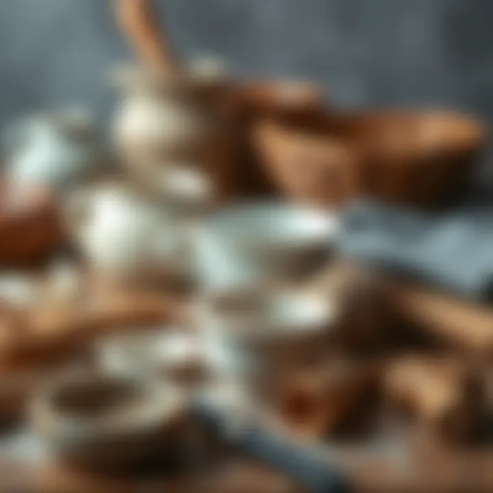 Ceramic techniques and tools laid out