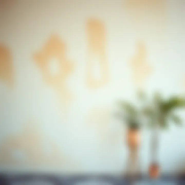 Different types of wall stains