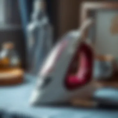 A step-by-step visual guide on how to clean a steam iron effectively