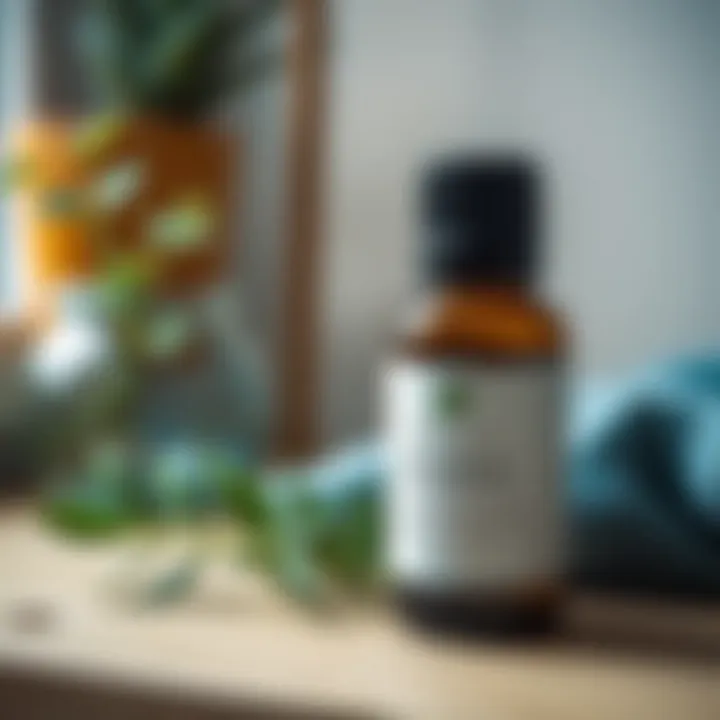 Essential oils for eliminating musty odors