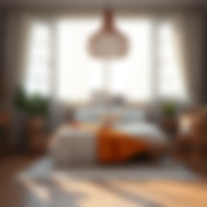 A serene bedroom environment promoting freshness